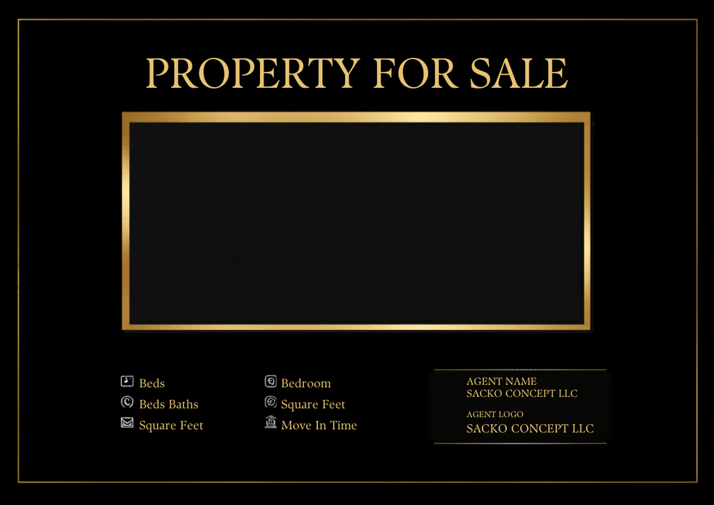 Premium Real Estate Canva Templates - Property Flyer