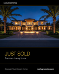 Real Estate Social Media Templates - Instagram Just Sold Post