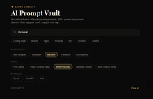 SACKO LaunchVault — 400+ AI Prompts to Launch, Market & Sell Faster