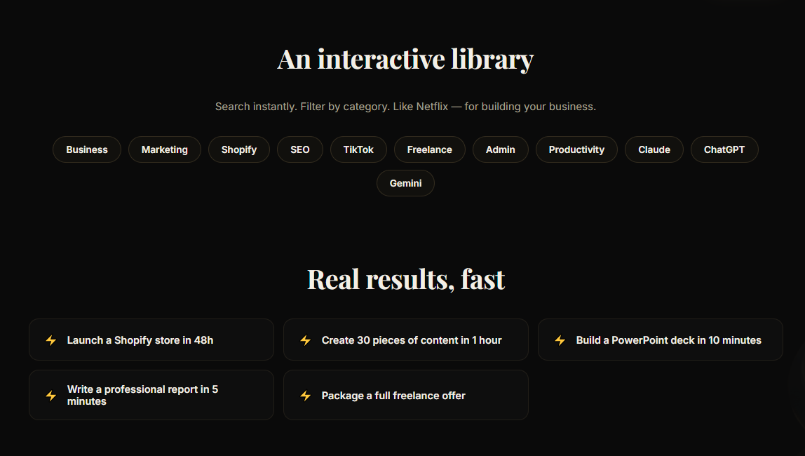 SACKO LaunchVault — 400+ AI Prompts to Launch, Market & Sell Faster