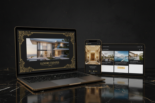 Digital Visuals & Advertising — Multi-écrans créatifs luxe